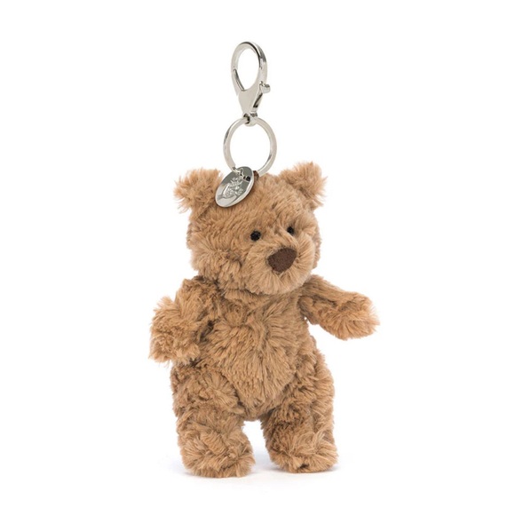 Jellycat Accessories - Jellycat Bartholomew Bear Bag Charm Key Charm